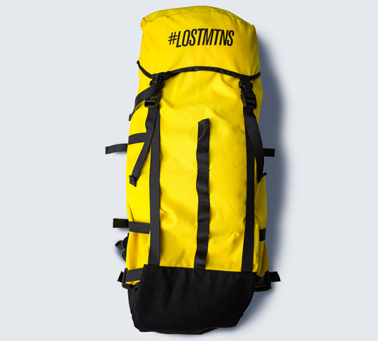 #LOSTMTNS x Summit Gear Canyon Pack - 50L - Yellow
