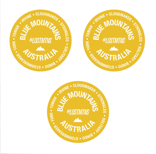 Blue Mountains Local Sticker